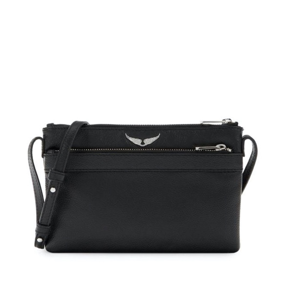 Zadig & Voltaire Stella Wings Leather Crossbody Bag